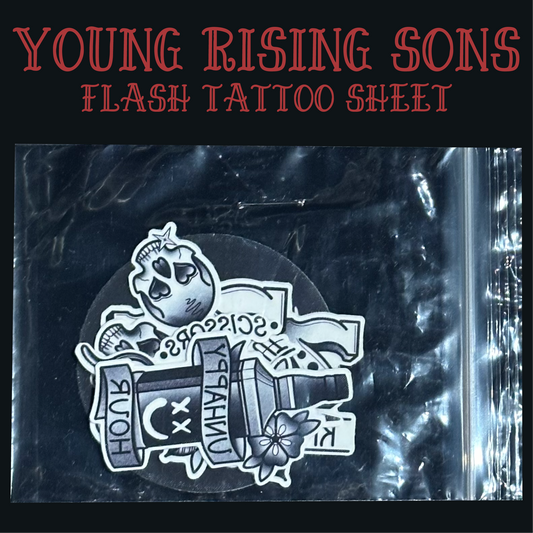 YRS Flash Tattoo Sheet